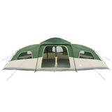 Family Tent with Rainfly Water-resistant 18-Person Green 42042234