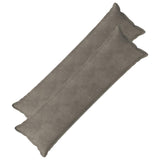 Cushion with Pillow HOUTEN 2 pcs Light Grey Velvet 934296