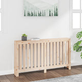 ZNTS Radiator Cover 153x19x84 cm Solid Wood Pine 822576