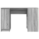 Desk Grey Sonoma 120x42x76 cm Engineered Wood 861819