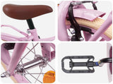 Kids Bike 12 Inches for 2-4 Years Old Light Pink 42009163