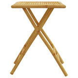 Folding Garden Table 55x55x75 cm Bamboo 365878
