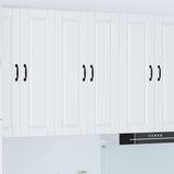 Wall Cabinet PORTO White 60 x 31 x 100 cm Engineered Wood 885485