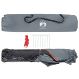 Camping Tent Dome 3-Person Grey and Orange Quick Release 4004195