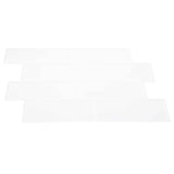 Decorative Stickers 20 pcs White 29 x 21 cm 42046139