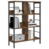 Bookshelf Smoked Oak 82 x 32 x 112 cm Engineered Wood 883990