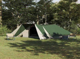 Tipi Tent with Roof Green 660 x 456 x 200 cm Taffeta 42000975