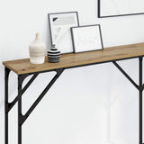 Console Table Artisan oak 180 x 23 x 75 cm 871327