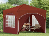 Pop-up Party Tent 192 x 192 x 245 cm Terracotta 42019842