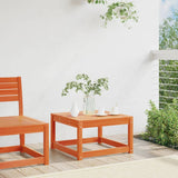 Garden Footstool Wax Brown Solid Wood Pine 844681