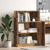 Bookcase Old Wood 80x24x109 cm Engineered Wood 857842