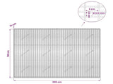 Gabion with 3.5 mm Wire and 5x2.5 cm Mesh 200x10x150 cm 3461590