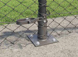 Welded Wire Fence with Concrete Base 10 x 0.4 m 3351254