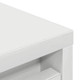 Shoe Cabinet White 57x34x76 cm Engineered Wood 861868