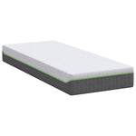 Mattress White and Grey 70 x 200 cm Pocket Spring 4106359