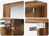 Bathroom Cabinet Set 3 pcs 120 x 10.5 x 60.5 cm Engineered wood 3403734