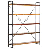5-Tier Bookcase 140x30x180 cm Solid Reclaimed Wood 286583