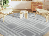 Outdoor Carpet ARAKIL Grey 200 cm PP 368570