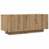 TV Cabinet Artisan Oak 100x35x40 cm Engineered Wood 856354