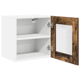 Hanging Cabinet with Storage 2 pcs Smoked Oak 40 x 31 x 40 cm 884203