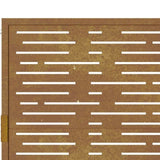 Garden Gate 100x150 cm Corten Steel Square Design 153199