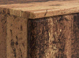 Bathroom Sink Cabinet BREDA Old Wood 82 x 41x 59 cm 897463