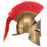 Greek Warrior Helmet Antique Replica LARP Brass Steel 286227