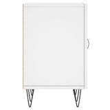 TV Cabinet White 150x30x50 cm Engineered Wood 829092