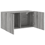 TV Cabinet Wall-mounted Grey Sonoma 80x30x41 cm 836962