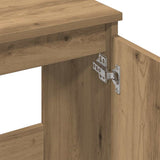 Sink Cabinet Artisan Oak 58x33x60 cm Engineered Wood 857115