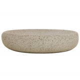 Countertop Basin Sand Oval 59x40x15 cm Ceramic 155078