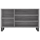 Shoe Cabinet Grey Sonoma 102x36x60 cm Engineered Wood 831426