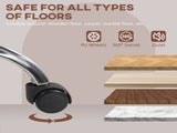 Faux Leather Tub Office Chair, with Wheels - Brown T3398P344687