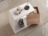Coffee table with 360&degRotating drawer , Highgloss Centre Table with 1 drawers, Rotating Sofa Side N605P374200Z