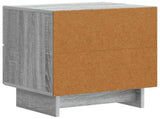 Bedside Cabinet 2 pcs Grey Sonoma 43 x 34.5 x 47.5 cm 893848
