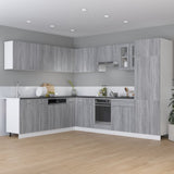 Hanging Cabinet Lyon Grey Sonoma 50x31x60 cm Engineered Wood 815586
