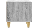Bedside Table 2 pcs Grey Sonoma 43 x 34.5 x 48 cm 894998