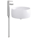 Bathroom Wash Basin Chrome 38.5 x 38.5 x 16 cm Metal 890238