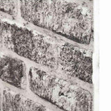 3D Wall Panels with Dark Grey Brick Design 10 pcs EPS 147200