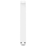 Coffee Table Legs V-Shape 2 pcs White 28x cm Steel 4012541