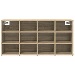 Shoe Cabinet Sonoma oak 103 x 30 x 51 cm Engineered wood 808705