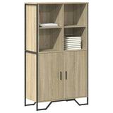 Highboard Sonoma Oak 79.5x35.5x137.5 cm Engineered wood 3295308