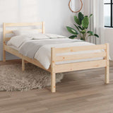 Bed Frame without Mattress Solid Wood 100x200 cm 814809