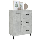 Sideboard Concrete Grey 69.5x34x90 cm Engineered Wood 812235