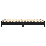 Box Spring Bed Frame Black Double Fabric 3121168