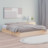 Bed Frame without Mattress 120x200 cm Solid Wood 820681