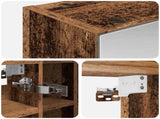 Bathroom Mirror Cabinet Old Wood 60 x 14.5 x 50 cm 889077