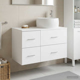 Bathroom Furniture Set 2 pcs White Engineered Wood 3404000