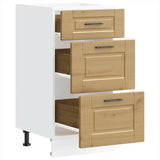 Kitchen Base Cabinet Porto Artisan Oak Engineered Wood 854229