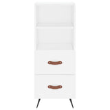 Sideboard White 34.5x34x90 cm Engineered Wood 828636